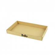 Streetfood tray, 260 x 160 x 30 mm