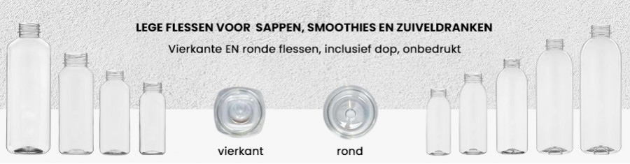 Sap- & smoothieflessen