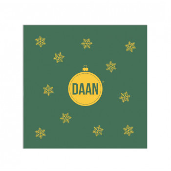 Servetten, airlaid, 1 kwart geprint