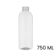Sap & smoothie fles met dop, rond, 750 ml