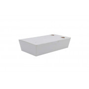 Foodbox gesloten schuin, medium, 100 x 200 x 50 mm