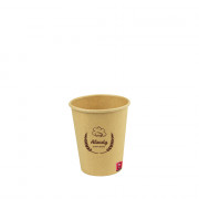 Cup enkelwandig bruin 180ml/7oz