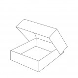 Cateringdoos S, 360 x 250 x 80 mm