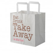 Take-away tas, 26 x 17 x 26 cm